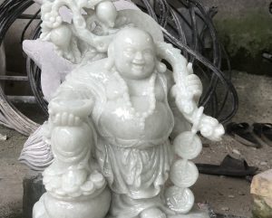 Tượng di lặc đứng - Tại Cơ Sở Điêu Khắc Hoàng Hải