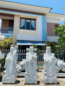 Tượng Phúc Lộc Thọ - Tại CS Điêu Khắc Hoàng Hải